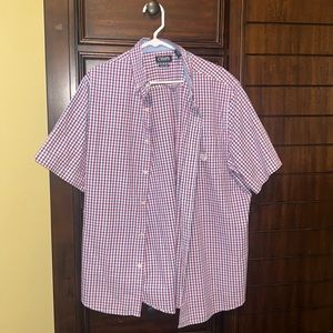 Chaps XL short sleeve button down